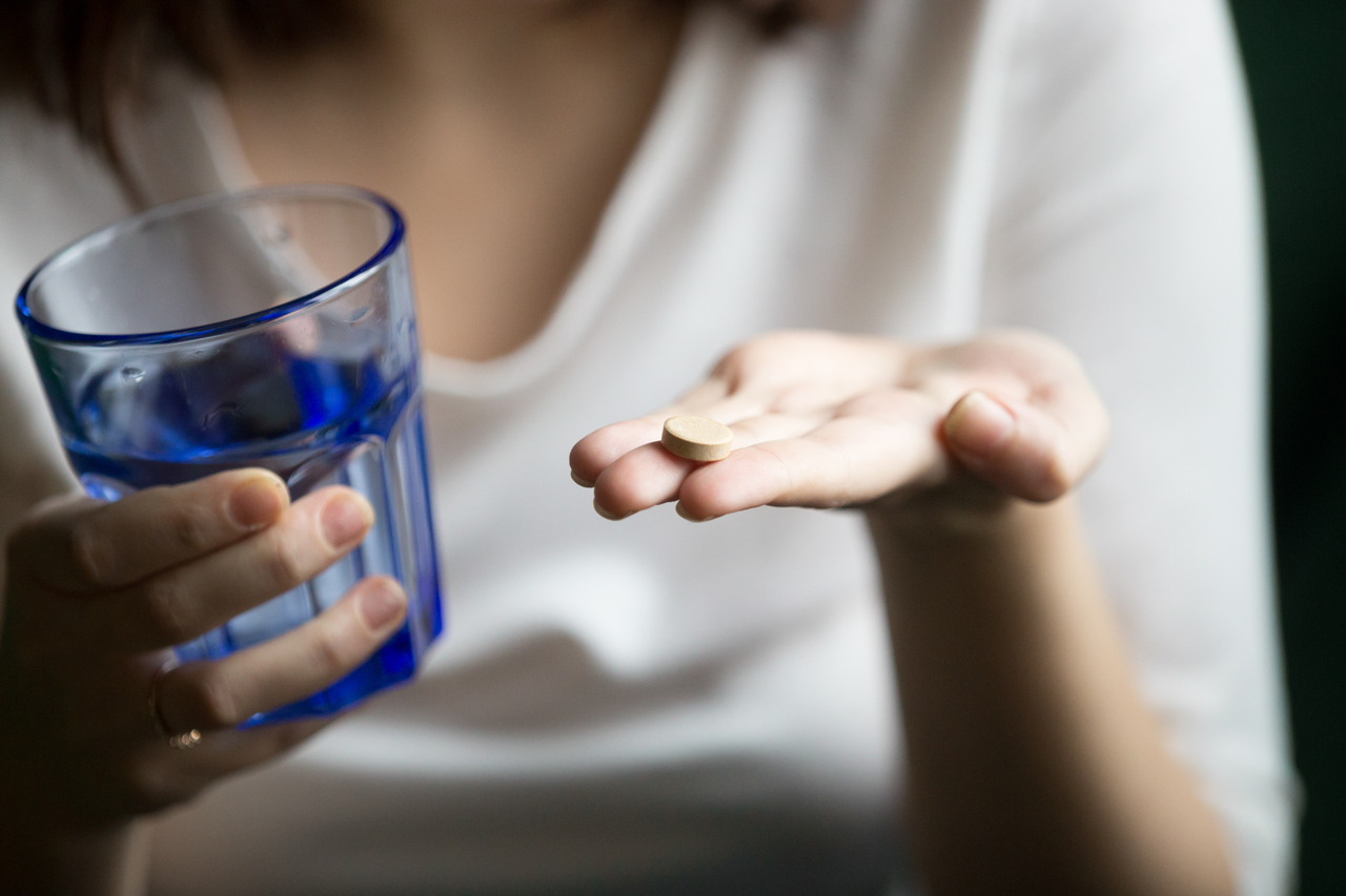 A woman taking Clomid for PCOS