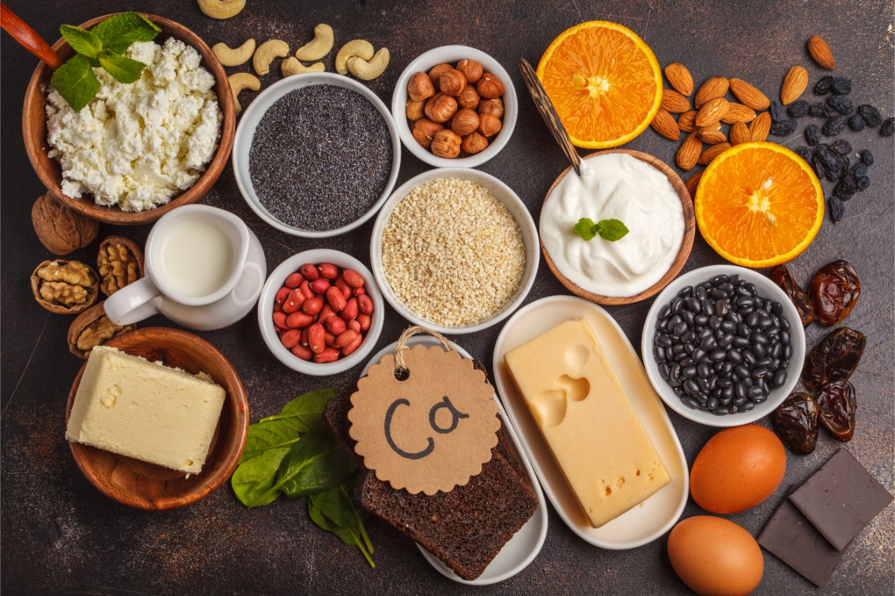 Food sources of calcium