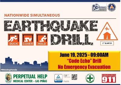 2nd Nationwide Simultaneous Earthquake Drill Today June 19 2025